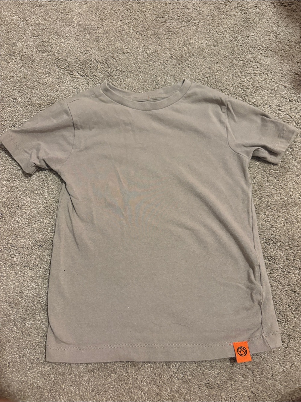 Free Planet Kids Short Sleeve Tee - Grayish tan color